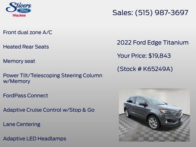 2022 Ford Edge Titanium