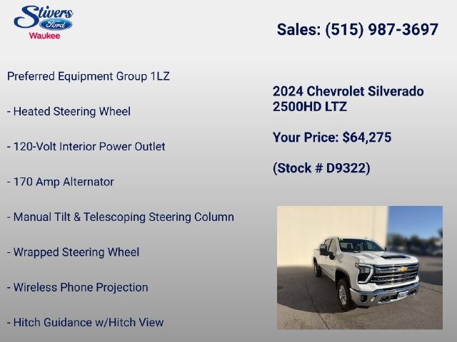 2024 Chevrolet Silverado 2500HD LTZ