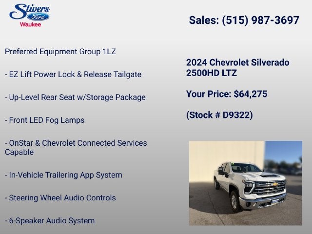 2024 Chevrolet Silverado 2500HD LTZ