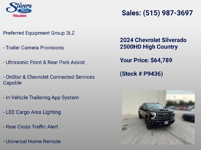 2024 Chevrolet Silverado 2500HD High Country