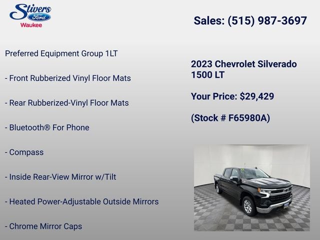 2023 Chevrolet Silverado 1500 LT LT1