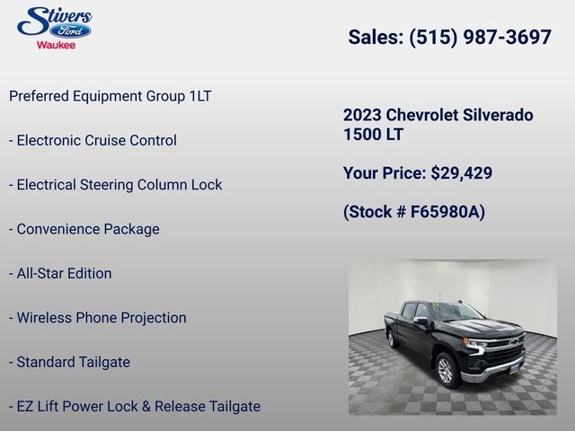 2023 Chevrolet Silverado 1500 LT LT1