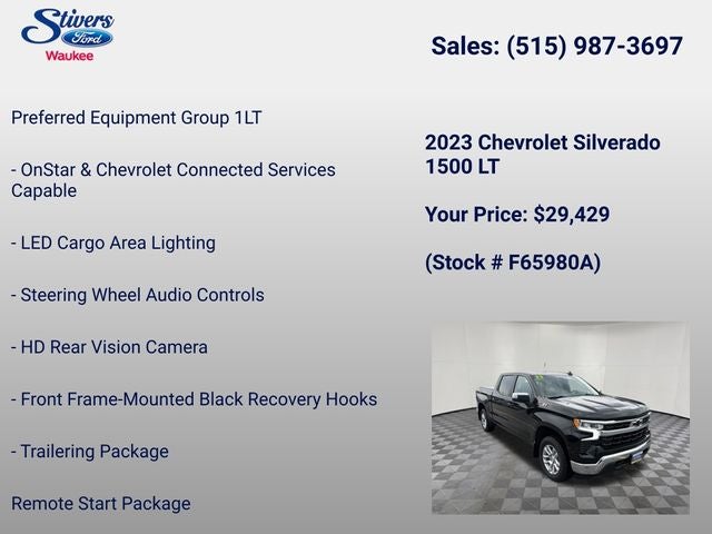 2023 Chevrolet Silverado 1500 LT LT1