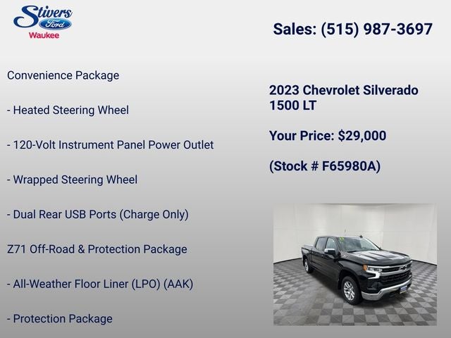 2023 Chevrolet Silverado 1500 LT LT1