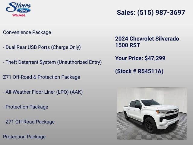 2024 Chevrolet Silverado 1500 RST