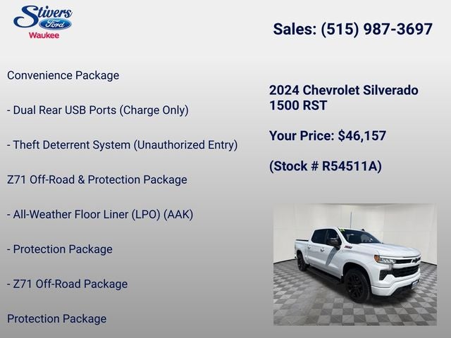 2024 Chevrolet Silverado 1500 RST