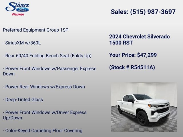 2024 Chevrolet Silverado 1500 RST
