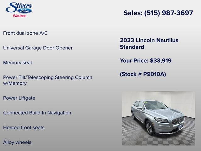 2023 Lincoln Nautilus Standard