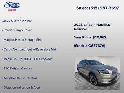 2023 Lincoln Nautilus Reserve
