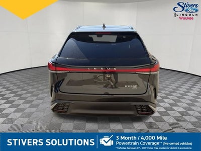 2023 Lexus RX 350 F Sport Handling