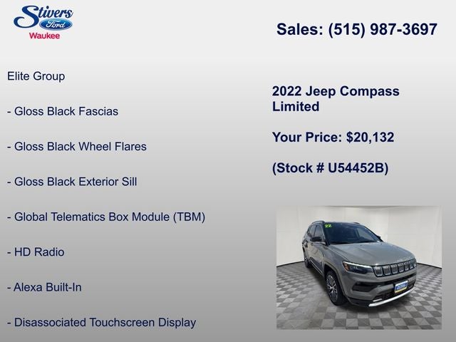 2022 Jeep Compass Limited