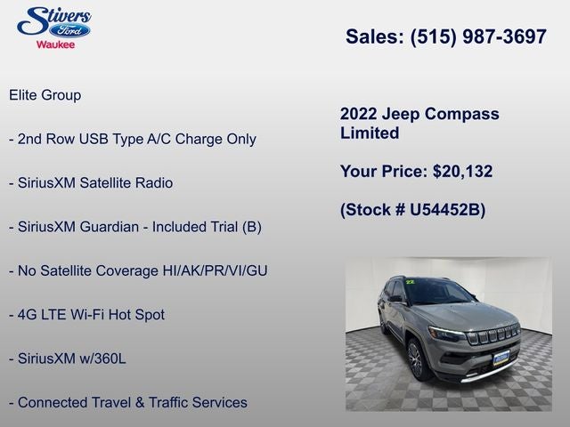 2022 Jeep Compass Limited