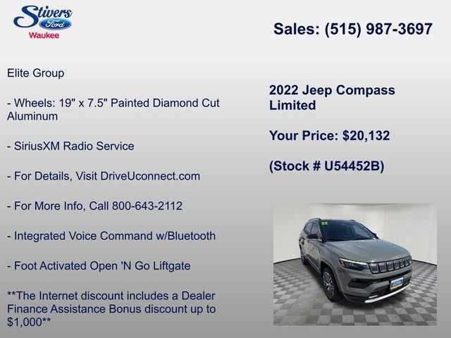 2022 Jeep Compass Limited