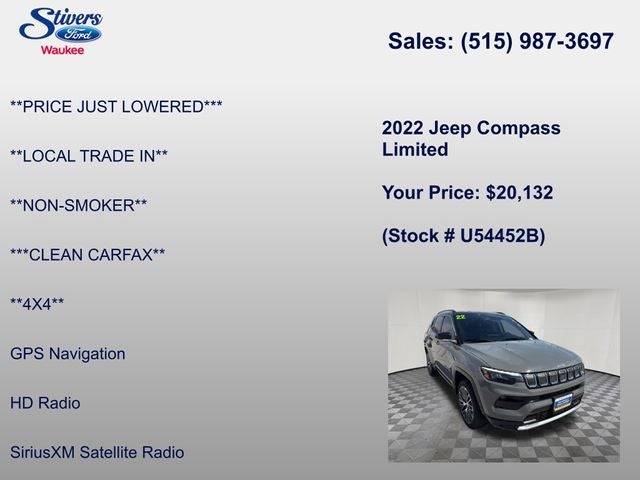 2022 Jeep Compass Limited