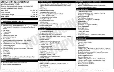 2024 Jeep Compass Trailhawk