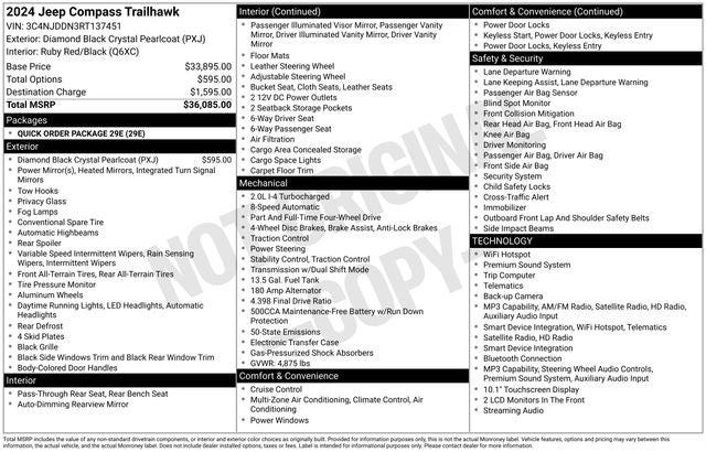 2024 Jeep Compass Trailhawk