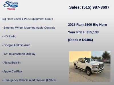 2025 RAM 2500 Big Horn