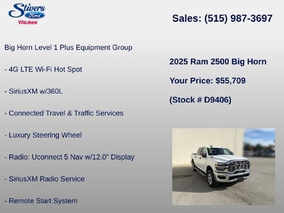 2025 RAM 2500 Big Horn