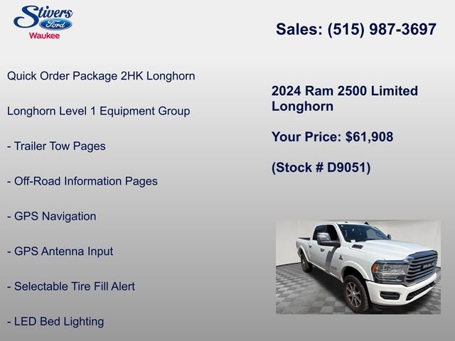 2024 RAM 2500 Longhorn