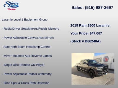2019 RAM 2500 Laramie