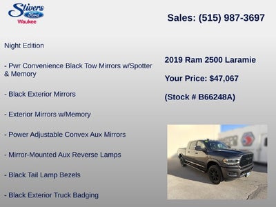 2019 RAM 2500 Laramie