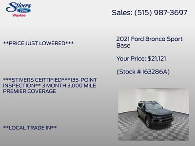 2021 Ford Bronco Sport Base