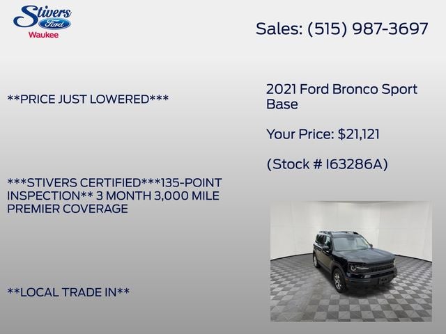 2021 Ford Bronco Sport Base