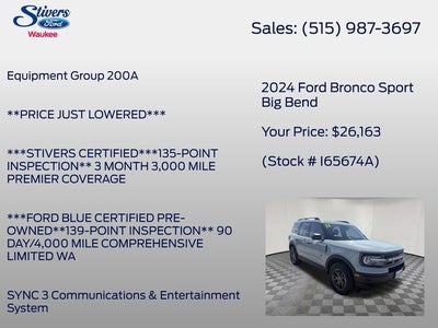 2024 Ford Bronco Sport Big Bend