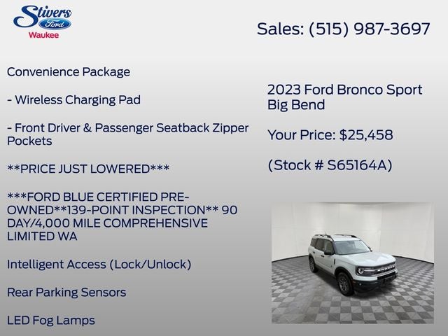2023 Ford Bronco Sport Big Bend