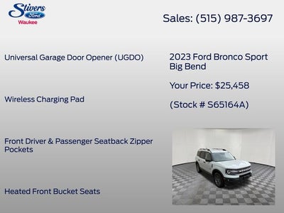 2023 Ford Bronco Sport Big Bend