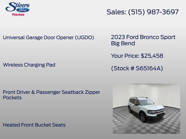 2023 Ford Bronco Sport Big Bend