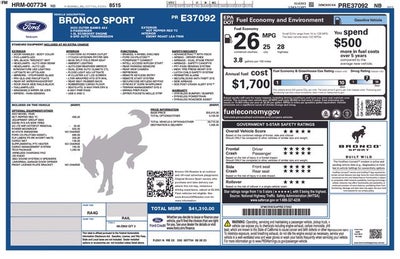 2023 Ford Bronco Sport Outer Banks
