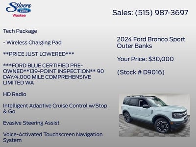 2024 Ford Bronco Sport Outer Banks