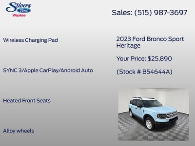 2023 Ford Bronco Sport Heritage