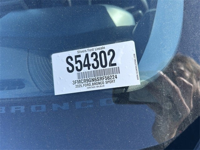 2025 Ford Bronco Sport Heritage