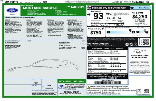 2023 Ford Mustang Mach-E Select