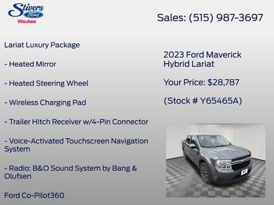 2023 Ford Maverick Lariat