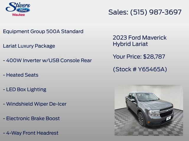 2023 Ford Maverick Lariat