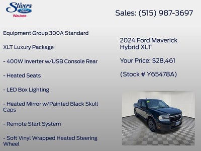 2024 Ford Maverick XLT