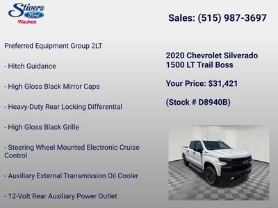 2020 Chevrolet Silverado 1500 LT Trail Boss