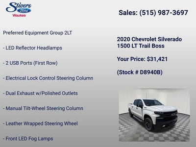 2020 Chevrolet Silverado 1500 LT Trail Boss