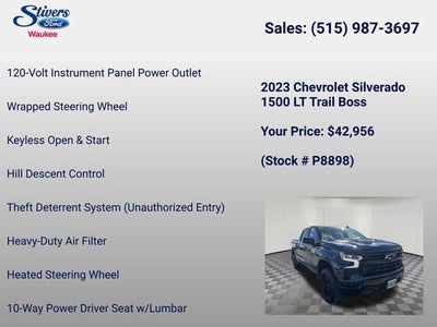 2023 Chevrolet Silverado 1500 LT Trail Boss
