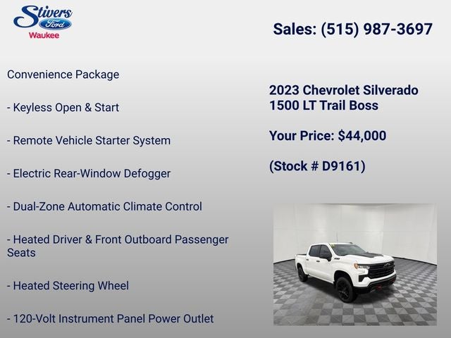 2023 Chevrolet Silverado 1500 LT Trail Boss