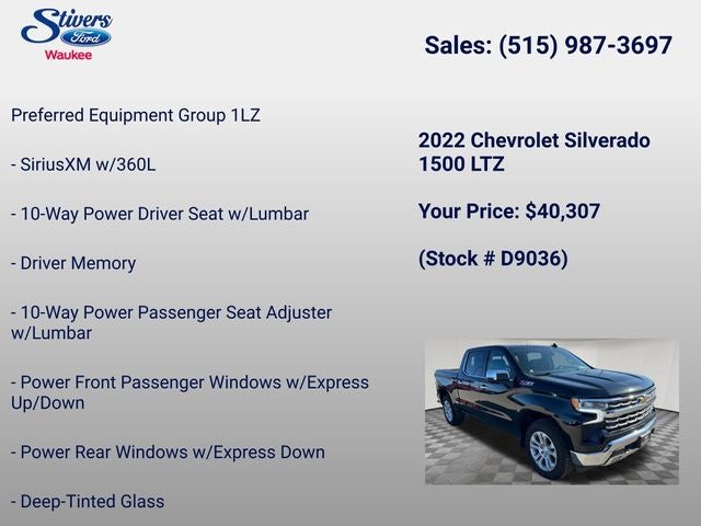 2022 Chevrolet Silverado 1500 LTZ
