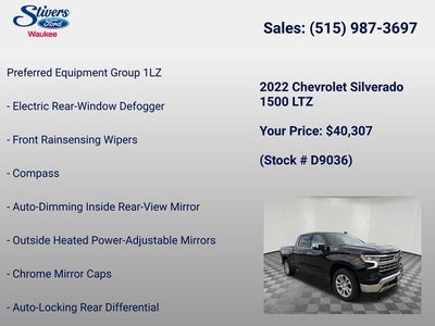 2022 Chevrolet Silverado 1500 LTZ