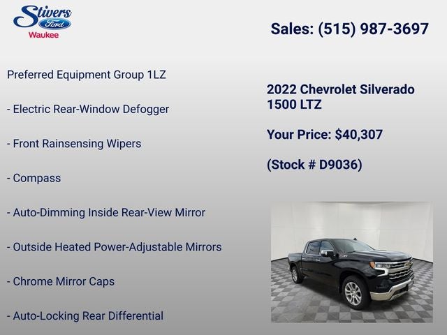 2022 Chevrolet Silverado 1500 LTZ