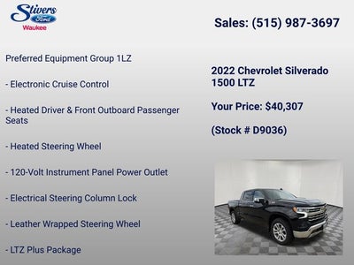 2022 Chevrolet Silverado 1500 LTZ