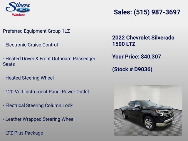 2022 Chevrolet Silverado 1500 LTZ