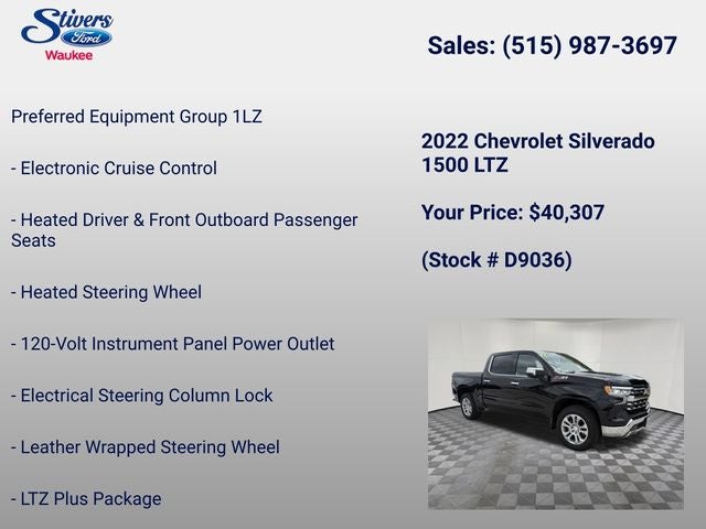 2022 Chevrolet Silverado 1500 LTZ