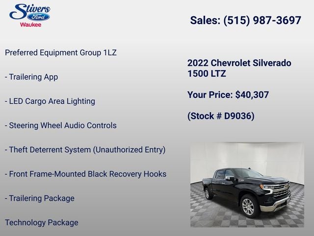 2022 Chevrolet Silverado 1500 LTZ